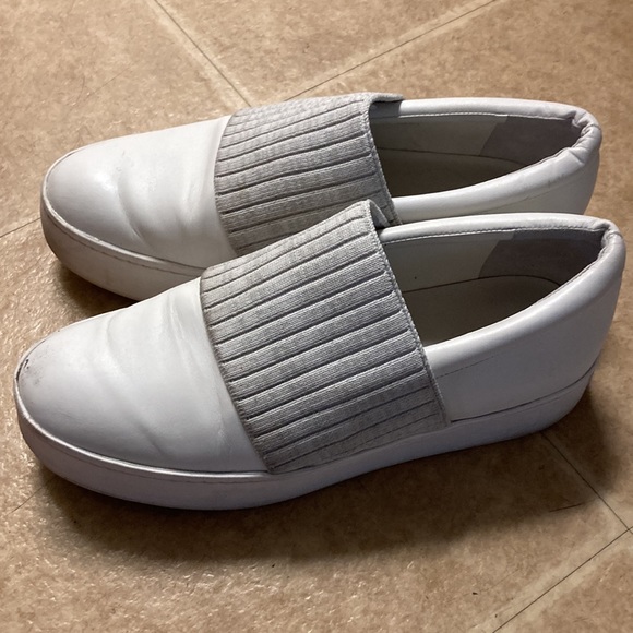 Vince white leather slip on - Picture 2 of 7